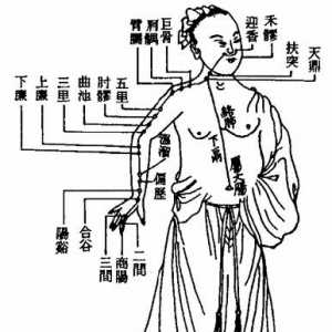 手阳明大肠经考正穴法