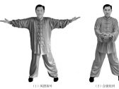 少林内功●单人锻炼法●风摆荷叶